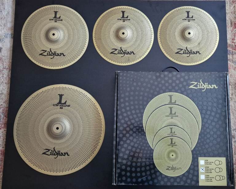 image for Zildjian Low Volume 80 Cymbal Set