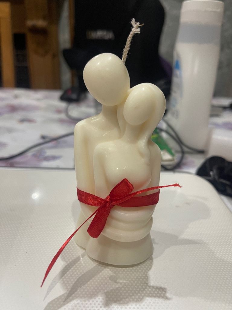 Couple Handmade Scented Candle Perfect for Valentines & Weddings Gifts