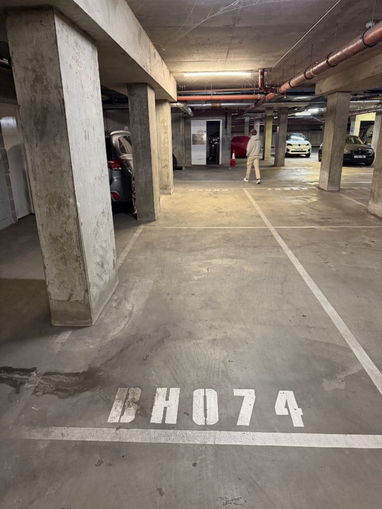 Farringdon area secure underground car space 