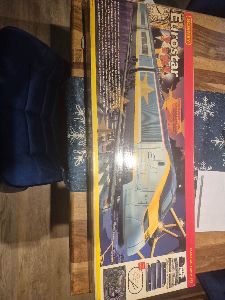 Hornby Eurostar train set