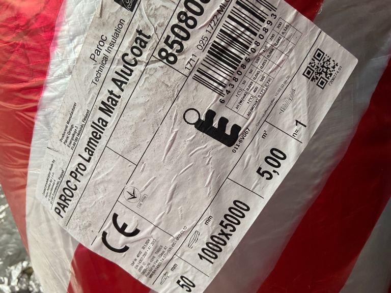 Insulation paroc  two rolls