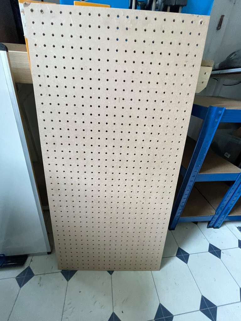 Pegboard Tool Board with Hooks & Accessories