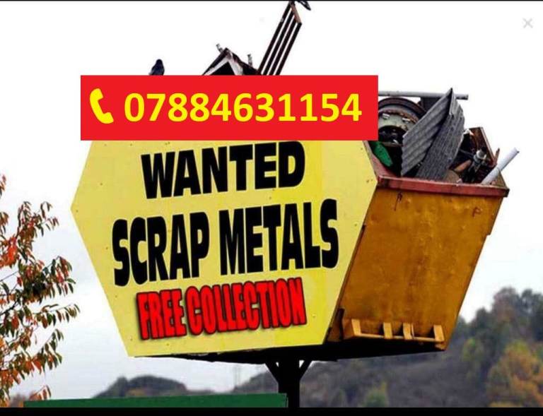 SCRAP METAL FREE COLLECTION,REMOVALS, RUBBISH CLEARANCE, SITE DEMOLITION, 24/7 ALL LONDON