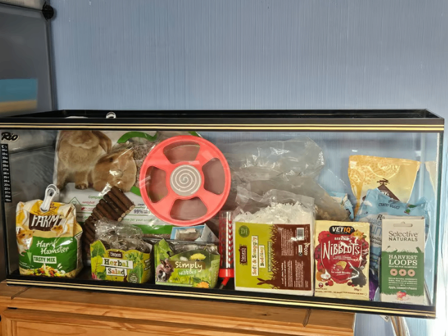 100L Rio Aquarium fish tank hamster bundlesmall pet terranium cage