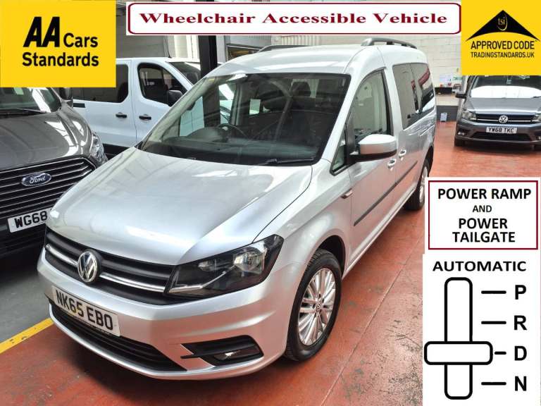 Volkswagen Caddy Maxi Life WHEELCHAIR ACCESSIBLE 2.0 TDI 5dr DSG Diesel