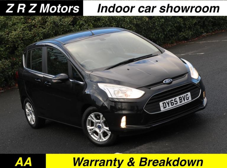 2015 Ford B-MAX 1.0T EcoBoost Zetec Euro 5 5dr MPV Petrol Manual