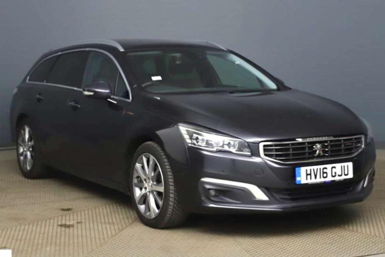 2016 Peugeot 508 1.6 508 GT Line SW Blue HDi S/S Auto 5dr Estate Diesel Automatic