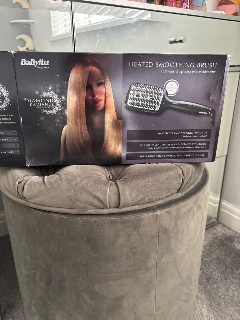 Babyliss heated smoothing brush 