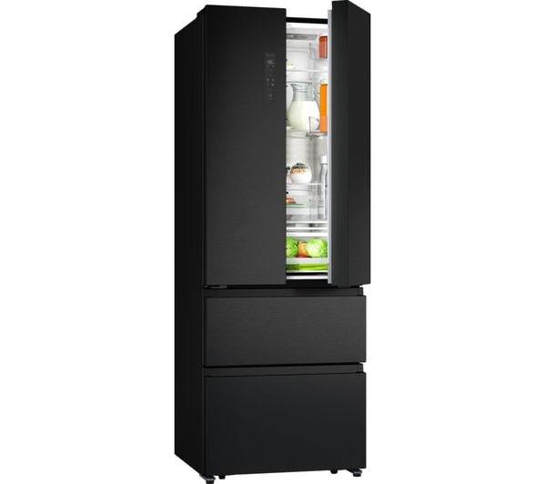 HISENSE PureFlat RF632N4AFE2 Fridge Freezer - Black Stainless Steel