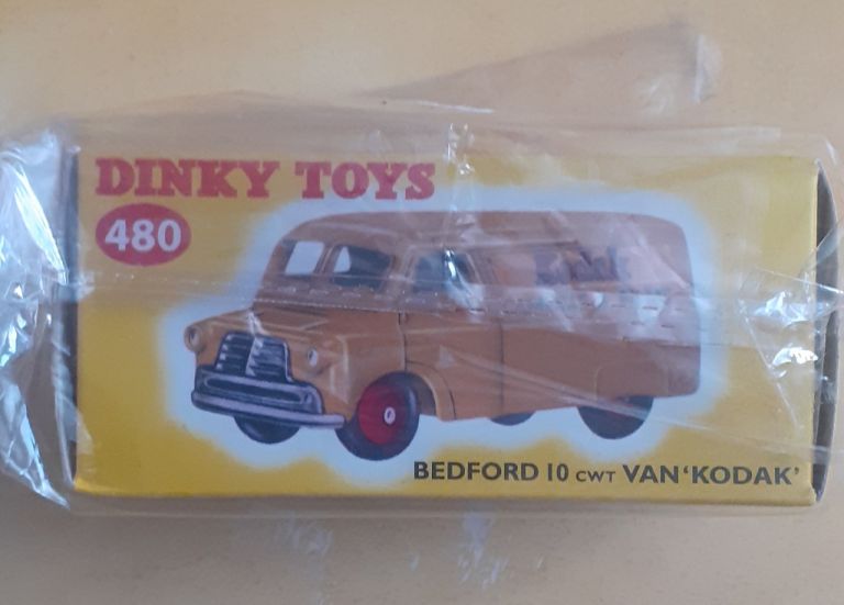 Dinky Toys Bedford 10CWT Van with Kodak logo. 480