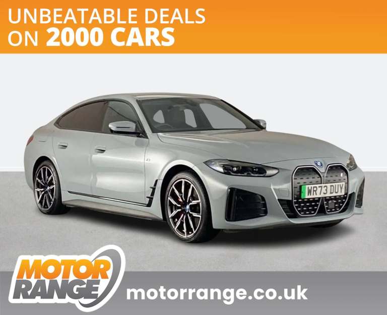 2023 BMW i4 250kW eDrive40 M Sport 83.9kWh 5dr Auto Coupe ELECTRIC Automatic