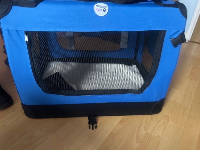 Soft dog cage