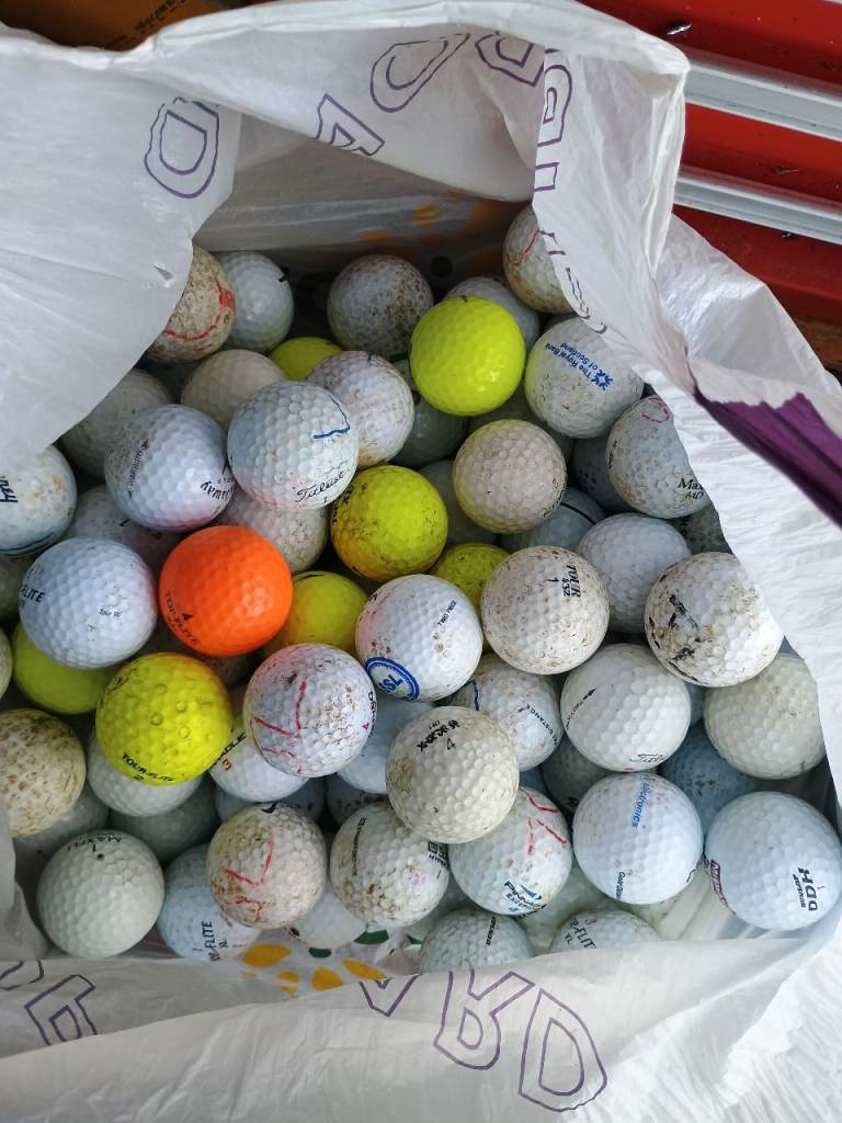 100+ Practice golf balls