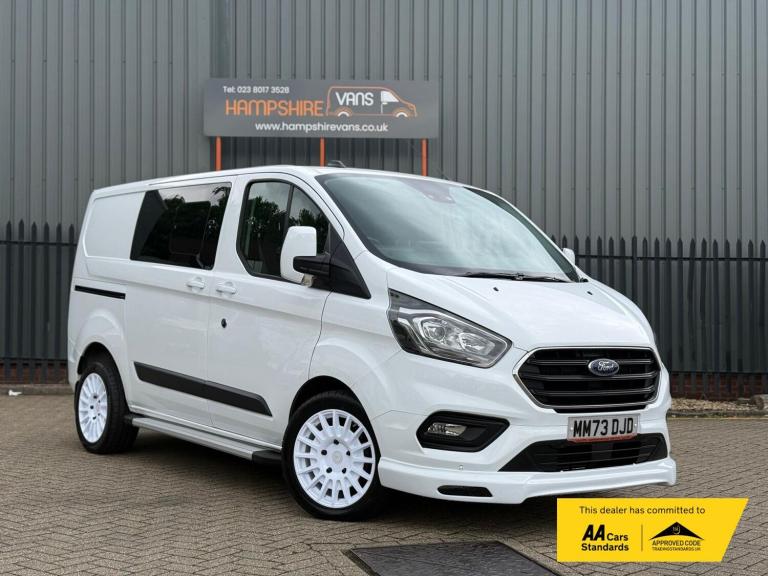 2023 Ford Transit Custom 2.0 300 EcoBlue Limited Crew Van Double Cab 5dr Diesel Manual L1 H1 Euro...