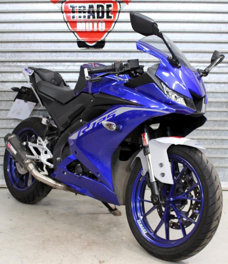 image for 2021 21 YAMAHA YZF-R125 ABS GEN3 TRADE SALE BLUE LEARNER LEGAL 14K NEW MOT R 125