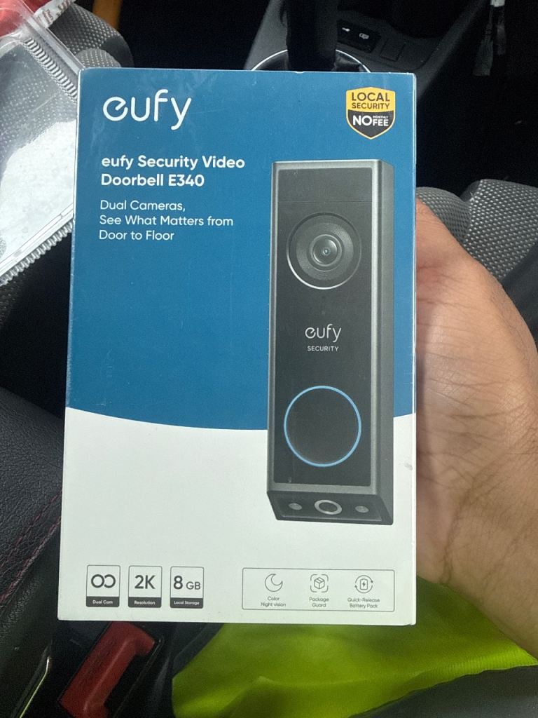 Eufy video doorbell E340