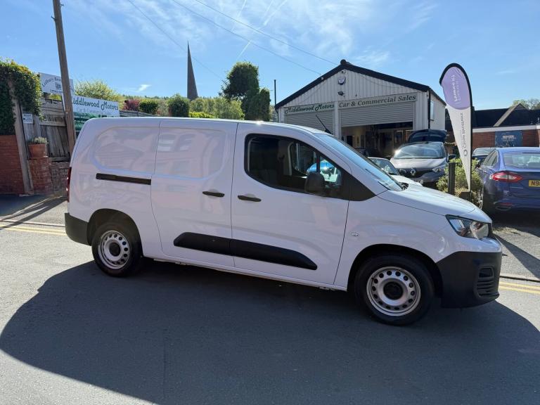2023 Peugeot Partner 1.5 BlueHDi 950 Professional Premium + Long Panel Van 6dr Diesel Manual LWB ...