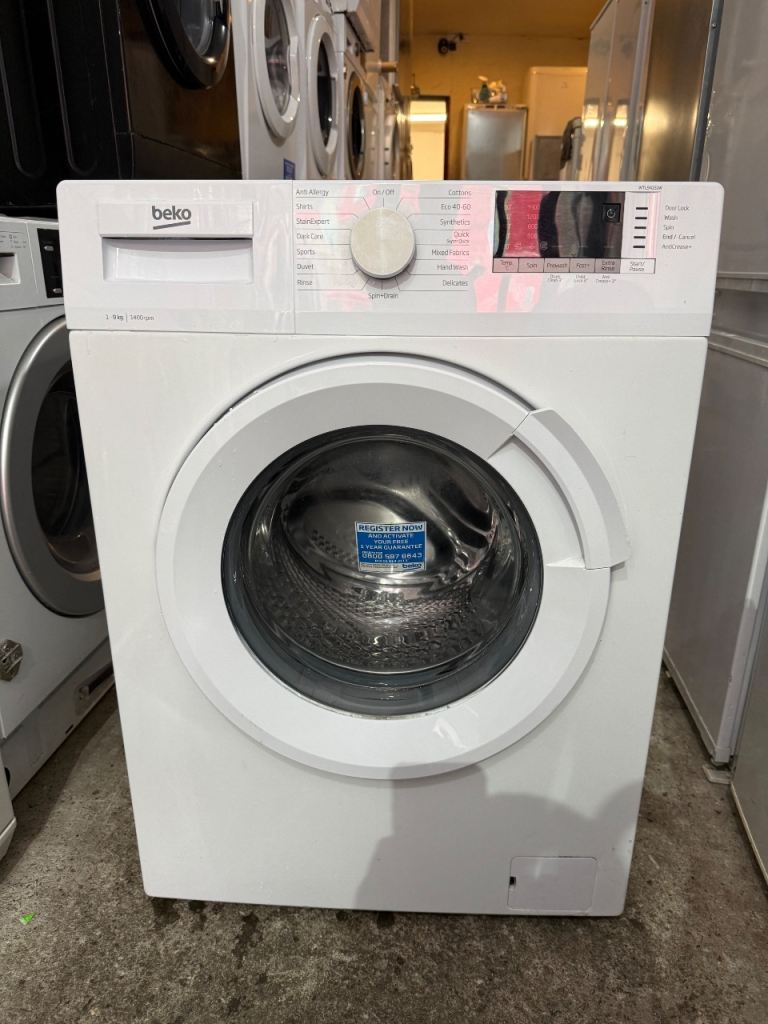 Beko 9kg 1400 rpm Digital White Washing Machine With Free Delivery 🚚 