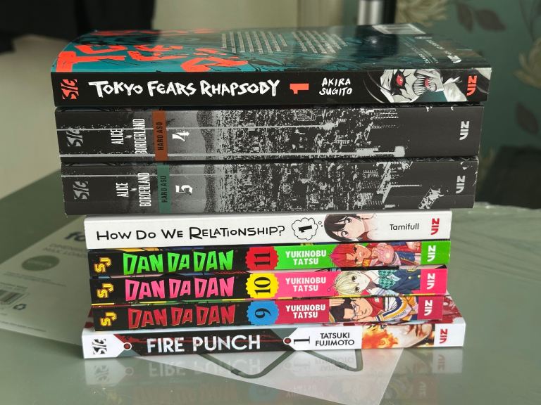 Selection of Manga Books - Various Volumes, EXCELLENT Condition