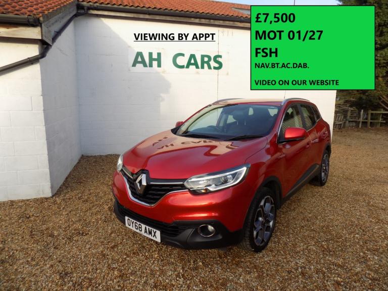 2018 Renault Kadjar 1.3 TCE Dynamique S Nav 5dr HATCHBACK Petrol Manual