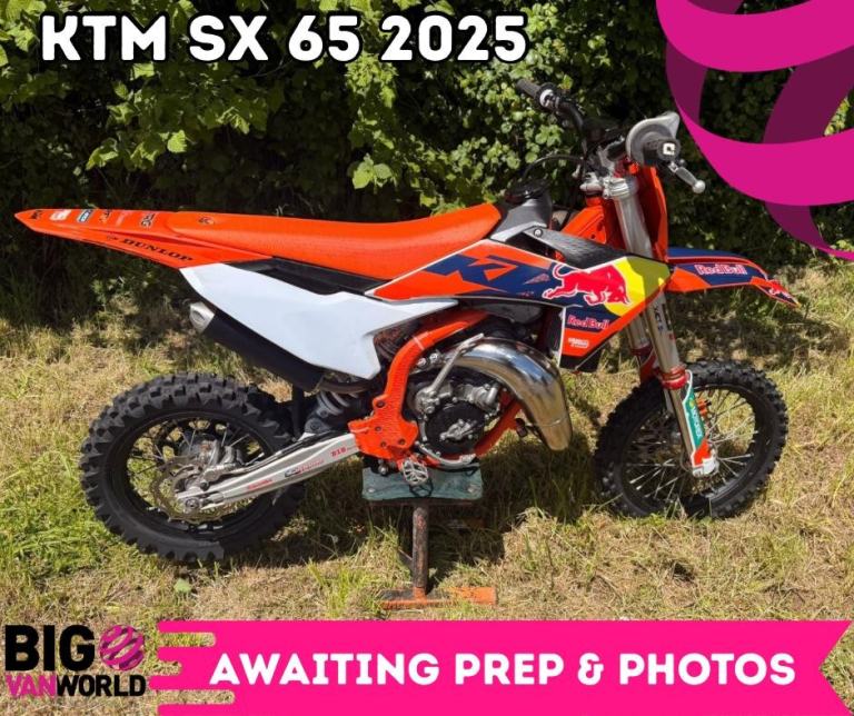KTM SX 65 2025 - 65 Hours - Clean, Tidy & Well Maintained