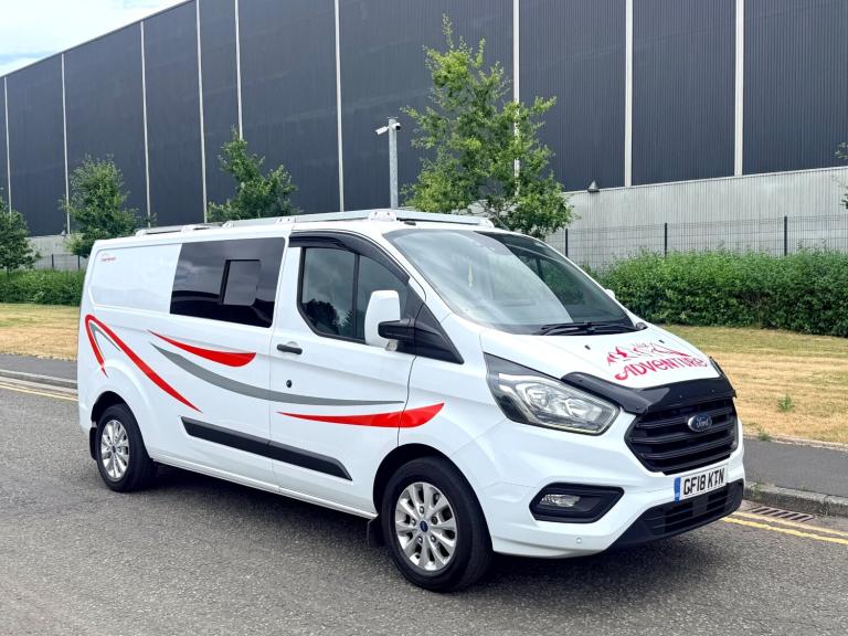 2018/18 FORD TRANSIT CUSTOM TREND 2.0 TDCI 130 PS LWB-CAMPER/DAY VAN CONVERSION!
