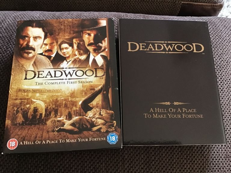 Deadwood the complete first season boxset cert 18 mint condition 