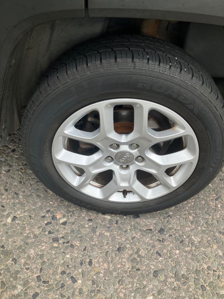 Jeep Renegade Alloy Wheel Swap