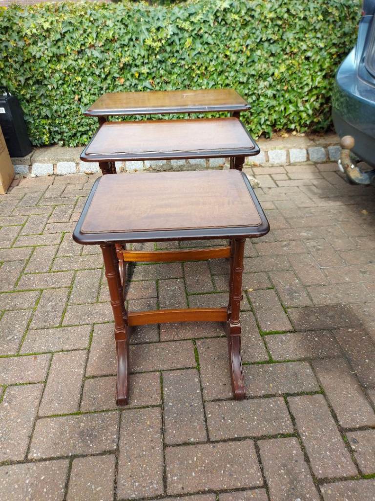 Vintage nest of tables 