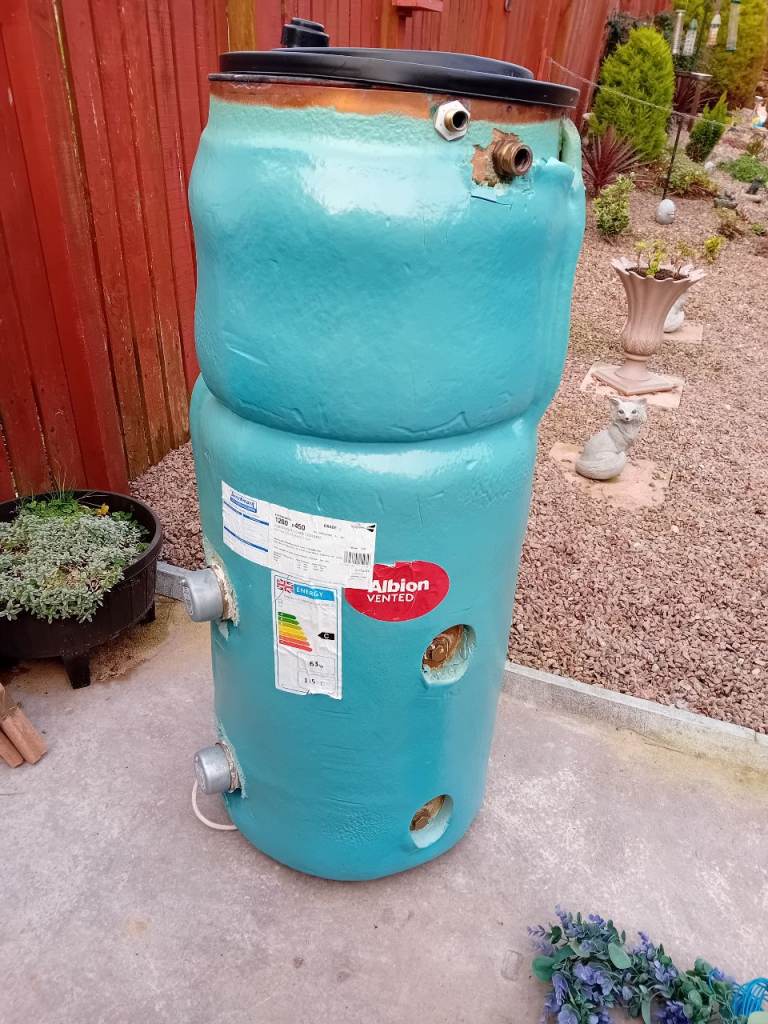 copper cylinder combination tank 