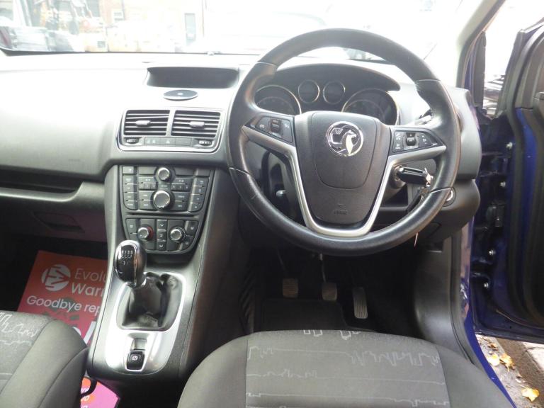 2017 Vauxhall Meriva 1.4i Life Euro 6 5dr MPV Petrol Manual