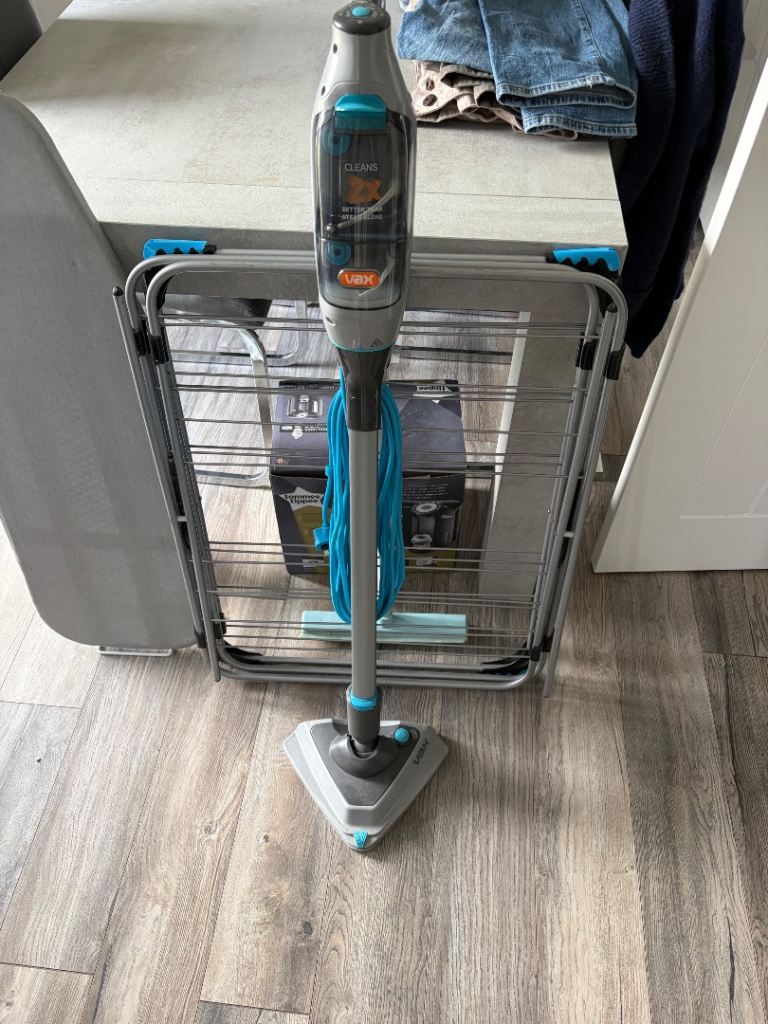 Vax Steam Cleaner - Grey and Blue, Perfect Condition