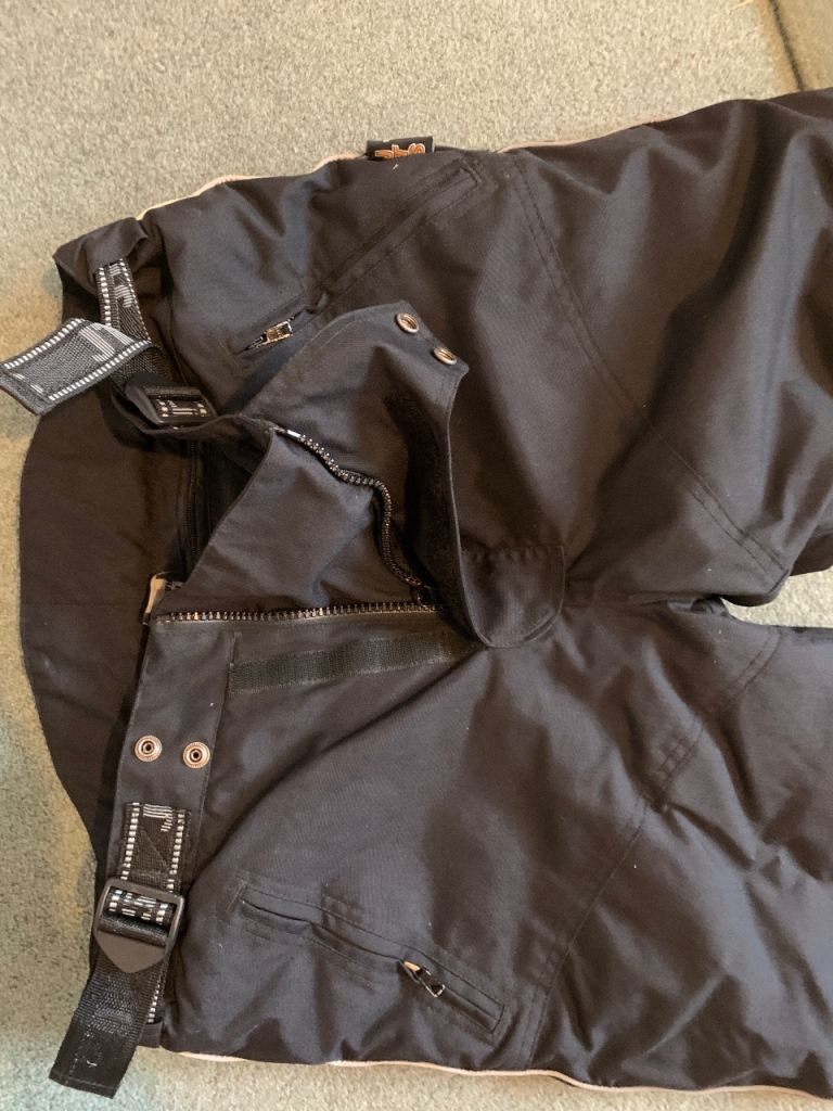 Motorcycle jacket and trousers