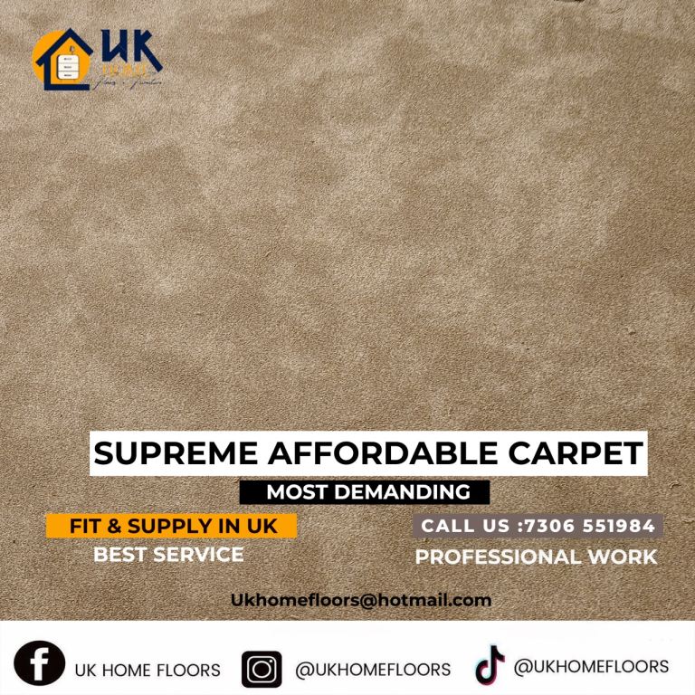 Low cost unbeatable supreme affordable carpet 