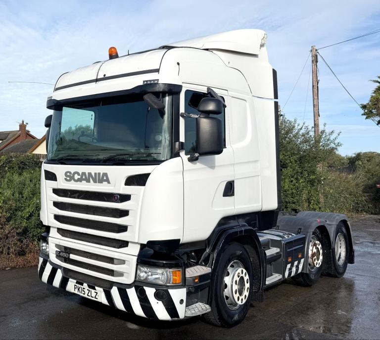 2015 SCANIA R450 TRACTOR UNIT 247,000 MILE HEAD HORSE AIR-CON 6X2 SLEEPER EURO-6