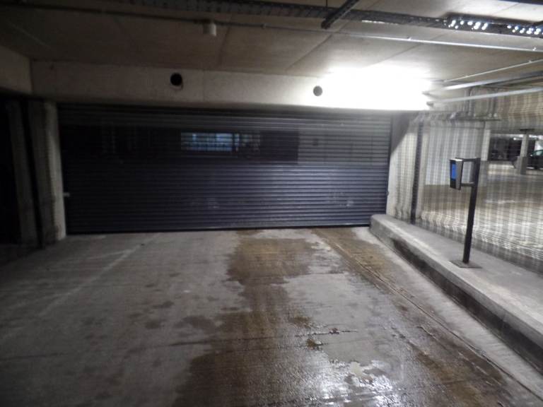 Underground parking space