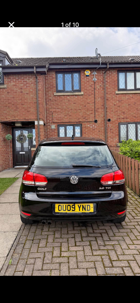 Volkswagen, GOLF, Hatchback, 2009, Semi-Auto, 1968 (cc), 5 doors