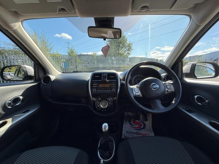 2015 65 REG NISSAN MICRA ACENTA 1.2 5 DOOR PETROL HATCHBACK MANUAL SILVER EURO 6