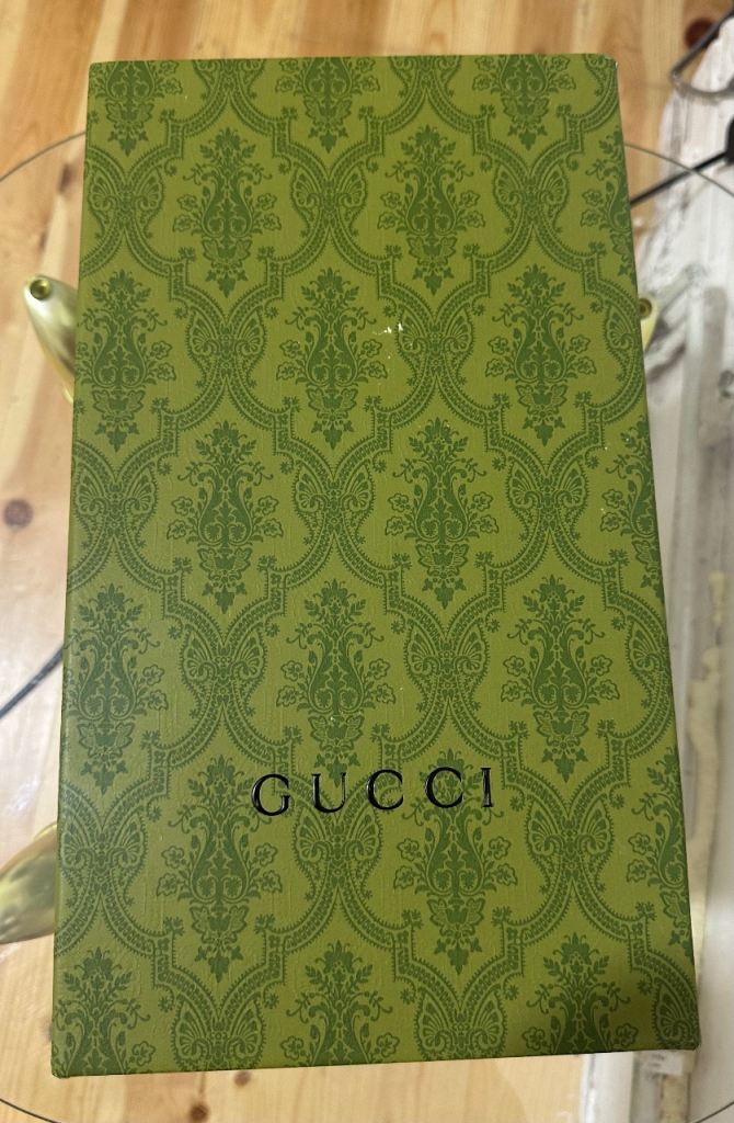 Gucci Screener GG Canvas Sneakers Beige/Green | 