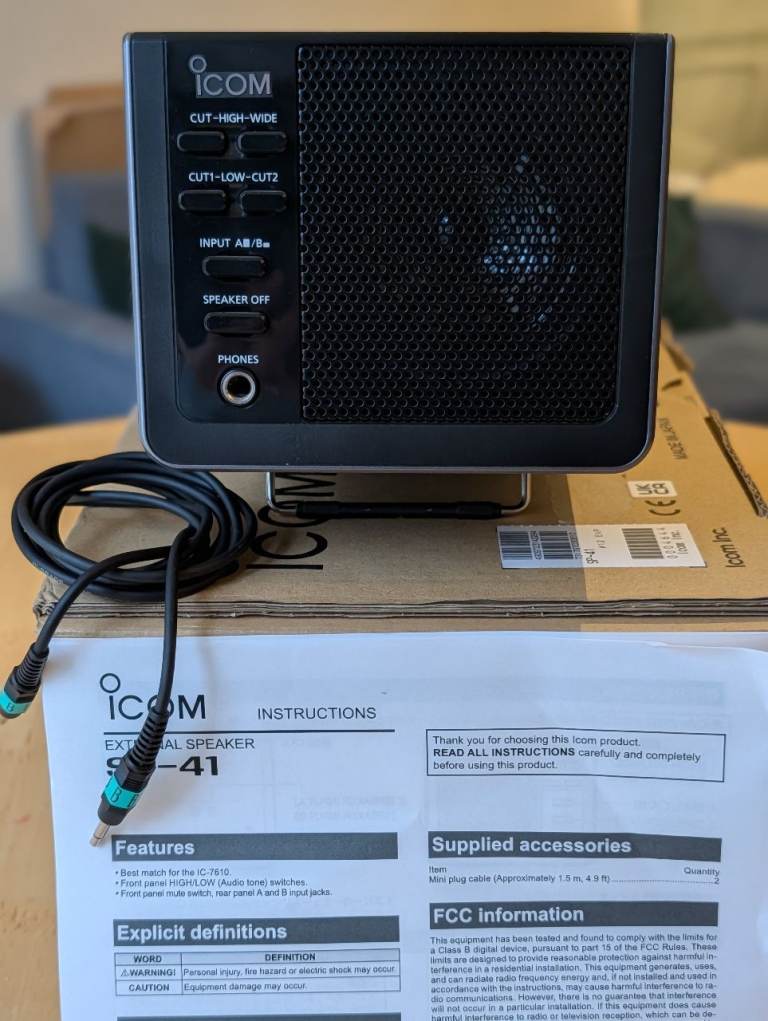 ICOM SP-41 External Speaker – As Good As New