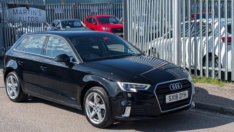 2018 Audi A3 1.6 TDI 116 Sport 5dr, ULEZ FREE  HATCHBACK Diesel Manual