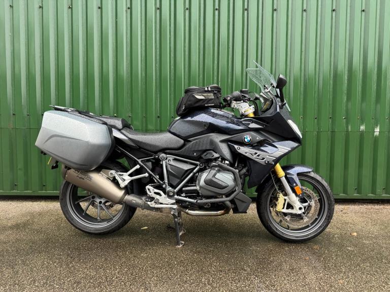BMW R1250RS Exclusive 2020 Blue 42k FBMWSH High Spec Akrapovic Panniers