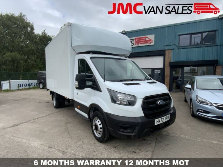 2022 72 FORD TRANSIT 2.0 350 ECOBLUE HDT LEADER LUTON TWIN REAR WHEEL RWD L4 DIE