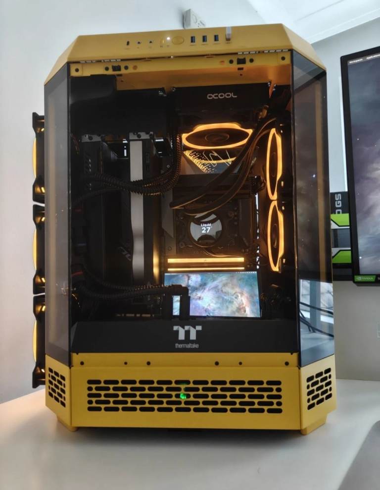 96GB VRAM AI Workstation RTX 4500 Ada + 3x Tesla P40 Local LLM Server ...
