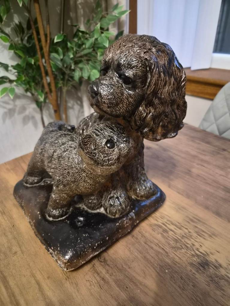 Heavy Cat and Dog Door stop / Sculpture