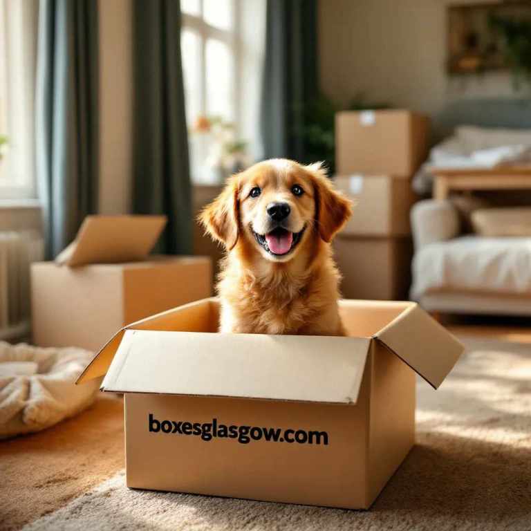 📦 Strong Moving & Packing Boxes from £0.15 – Large Stock – Same Day Collection Glasgow