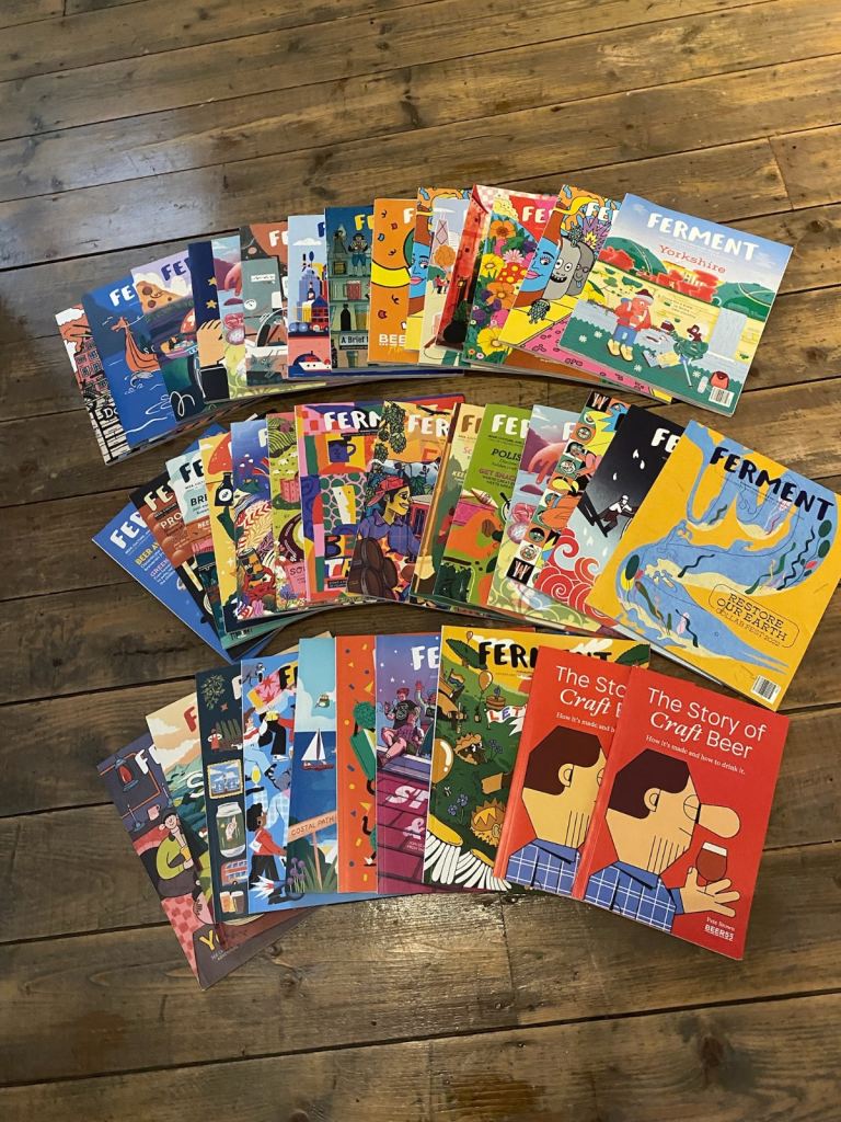 FERMENT craft beer magazines X 37 issues