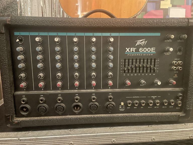 Peavey XR 600E Powered Mixer – Good Condition
