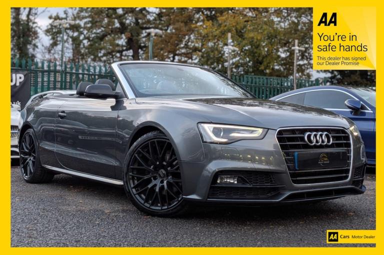 2016 Audi A5 2.0 TDI 190 S Line Special Edition Plus 2dr CONVERTIBLE DIESEL Manual