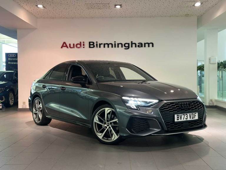 2023 Audi A3 35 TFSI Black Edition 4dr S Tronic Saloon Petrol Automatic
